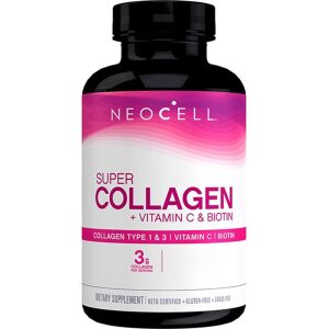 Super Collagen + C-vitamin og biotin – 180 tabletter – Viking Supplements