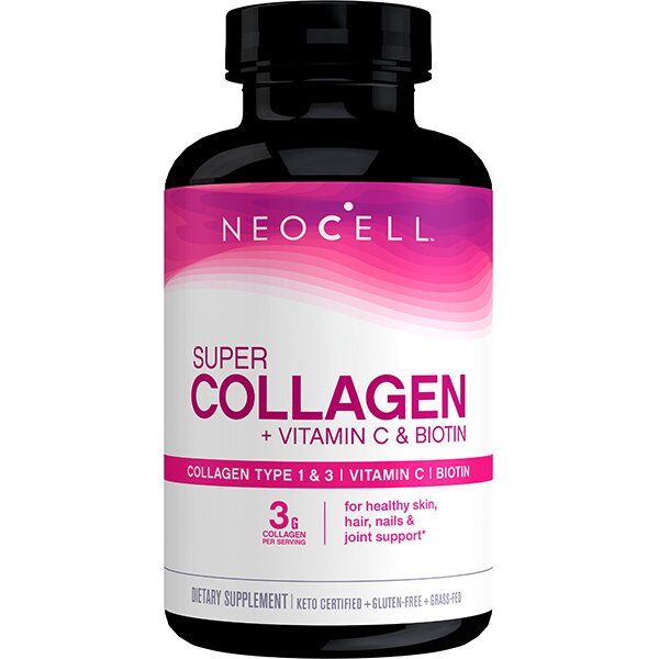 Super Collagen + C-vitamin og biotin – 90 tabletter – Viking Supplements