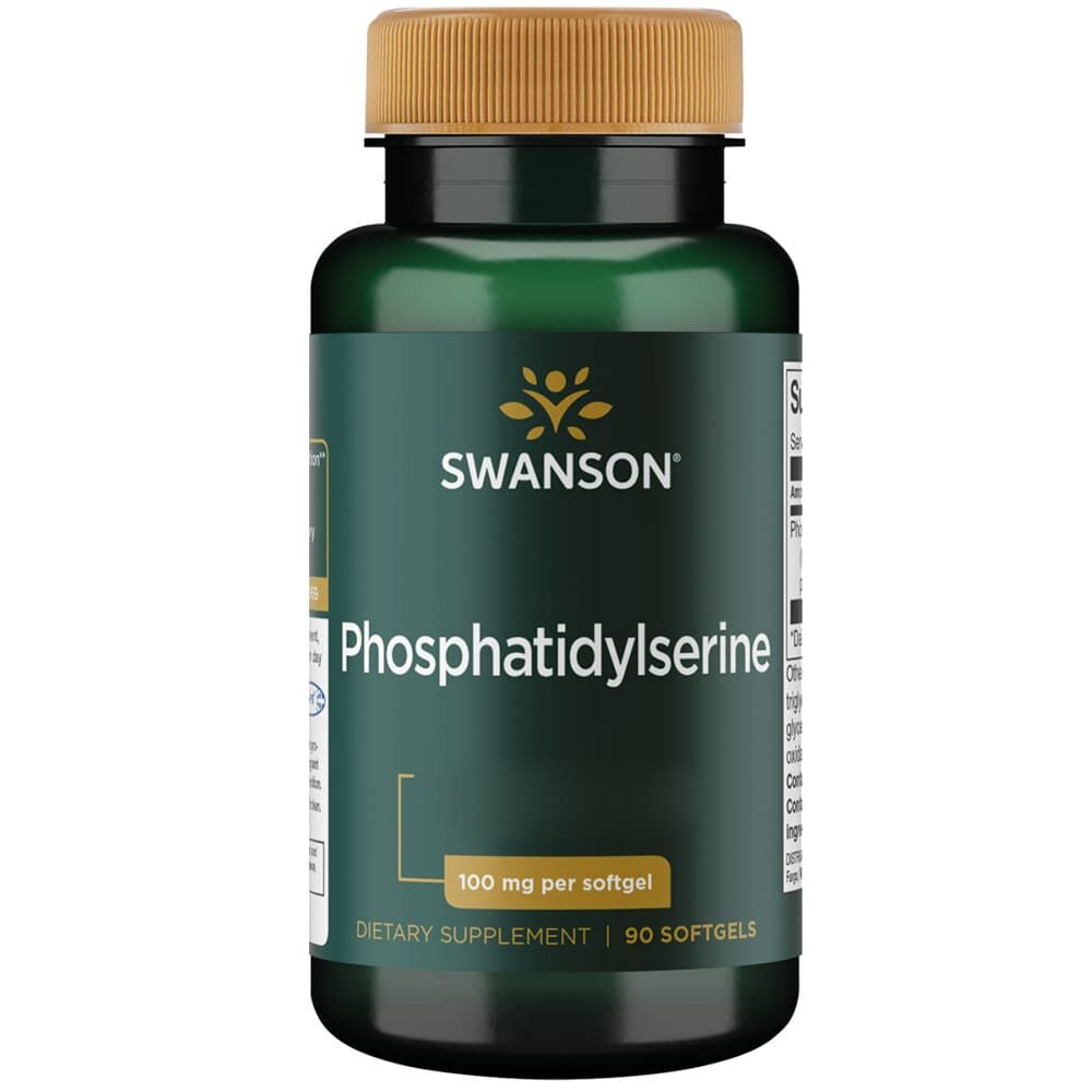 Swanson Phosphatidylserin 100 mg, 90 bløde kapsler – Viking Supplements