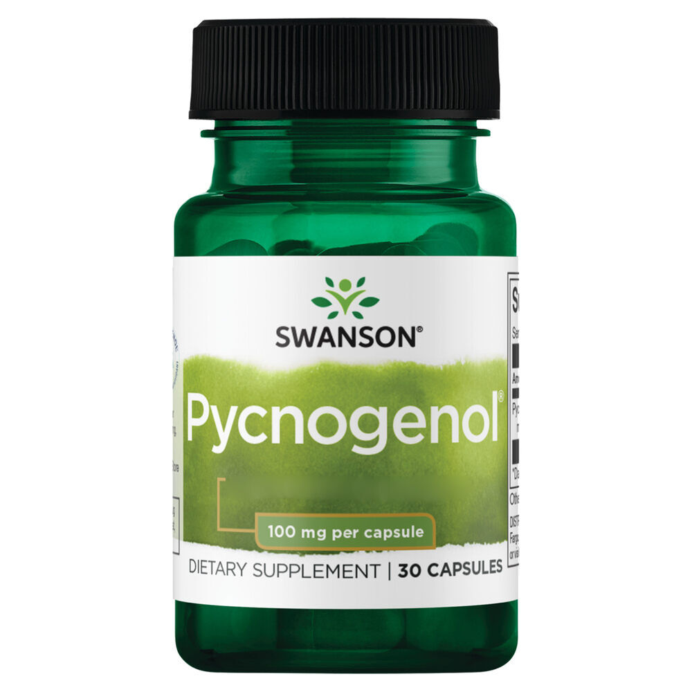 Swanson Pycnogenol 100 mg, 30 kapsler – Viking Supplements