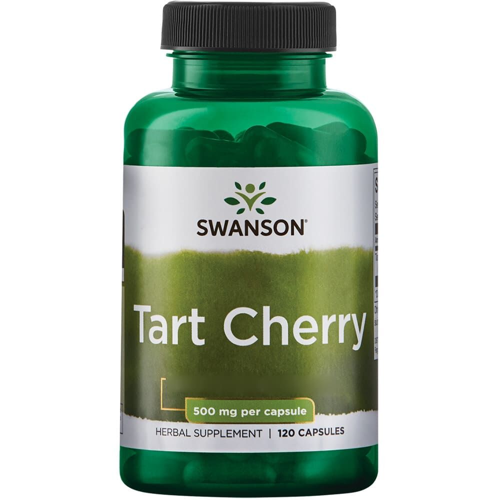 Swanson Tart Cherry 500 mg, 120 kapsler - Viking Supplements