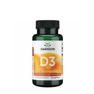 Swanson Vitamin D3 (250 bløde kapsler) - Viking Supplements
