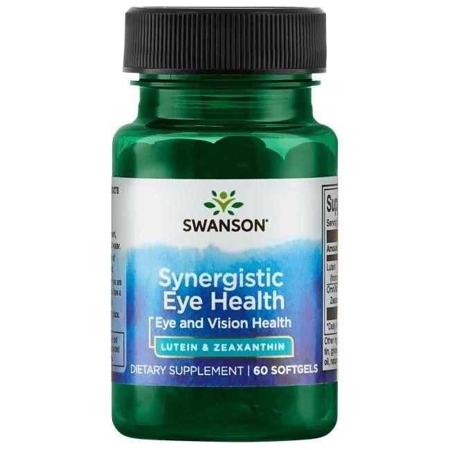 Synergistic Eye Health Lutein & Zeaxanthin – 60 bløde kapsler – Viking Supplements
