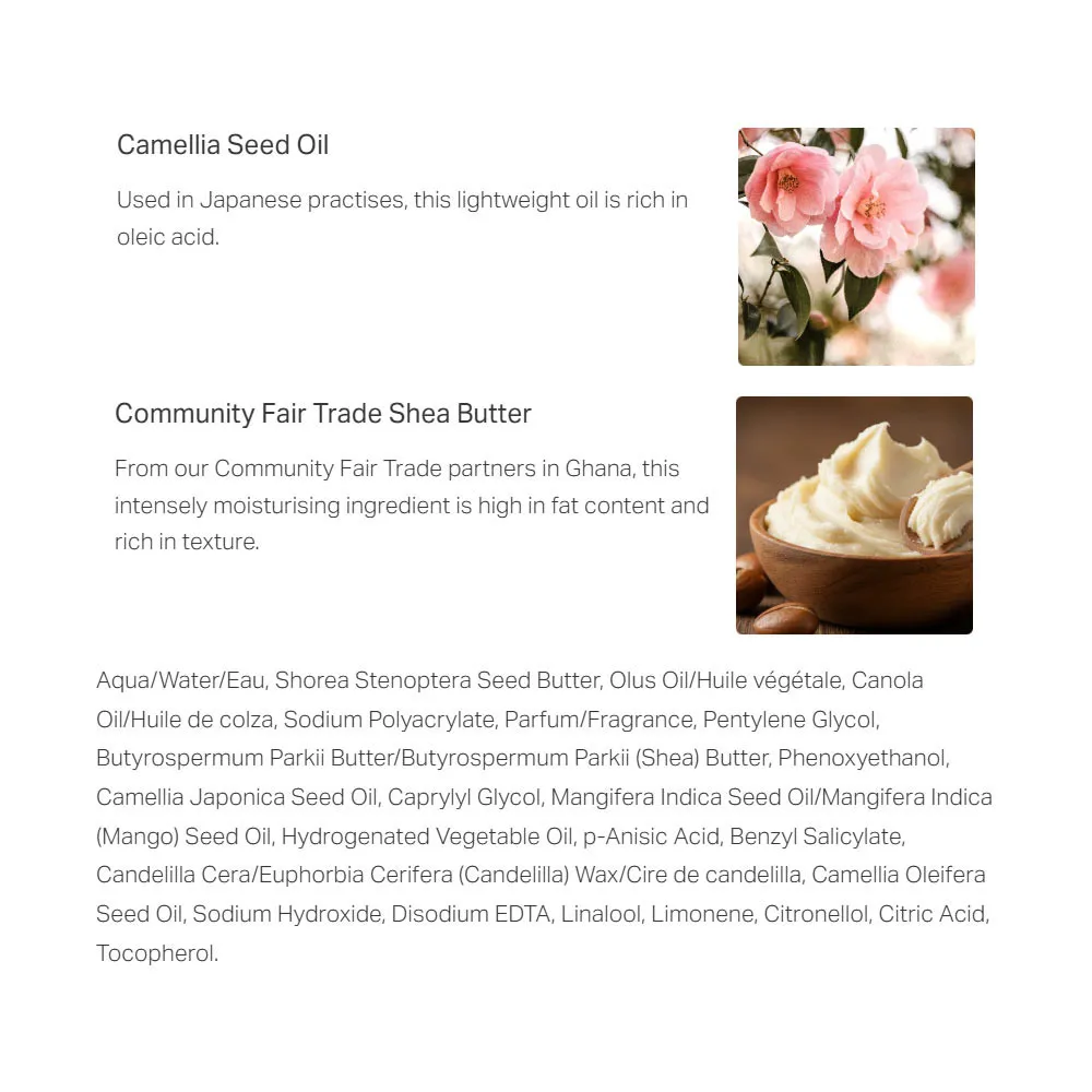 The Body Shop Japanese Camellia Body Cream (350 ml) - Billede 2