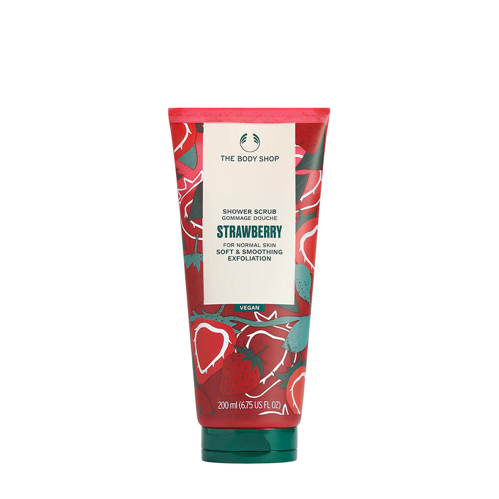 The Body Shop Jordbær-bruseskrub (200 ml) - Viking Supplements