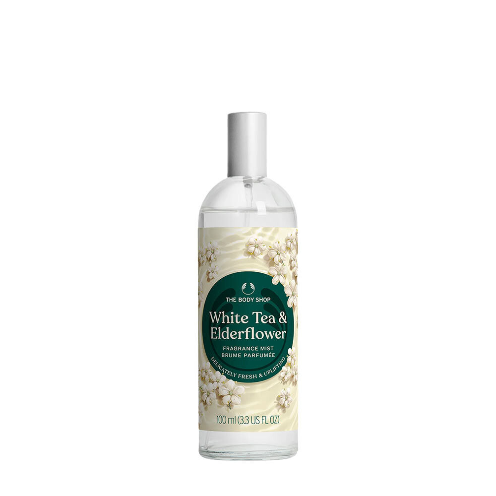 The Body Shop duftspray med hvid te og hyldeblomst (100 ml) - Viking Supplements