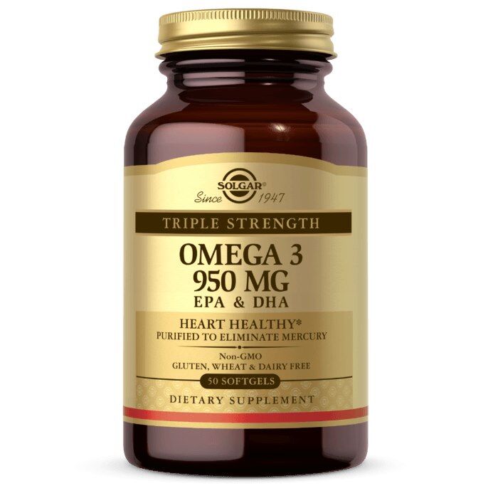 Omega-3 med tredobbelt styrke – 50 softgels – Viking Supplements