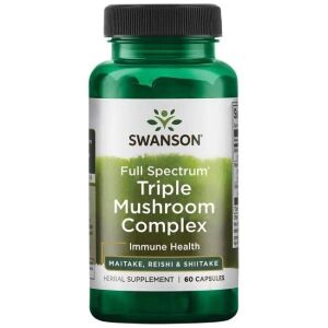 Triple Mushroom Complex – 60 kapsler – Viking Supplements