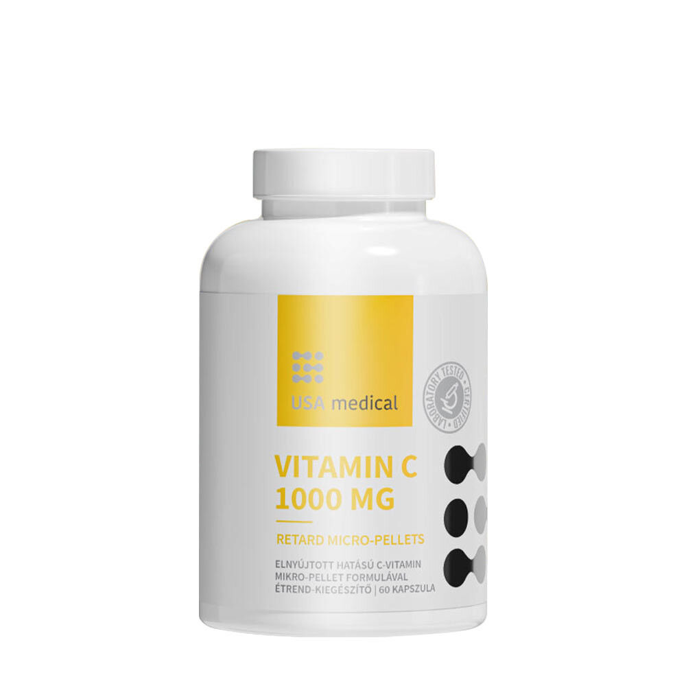 USA Medical C-vitamin 1000 mg (60 kapsler) - Viking Supplements