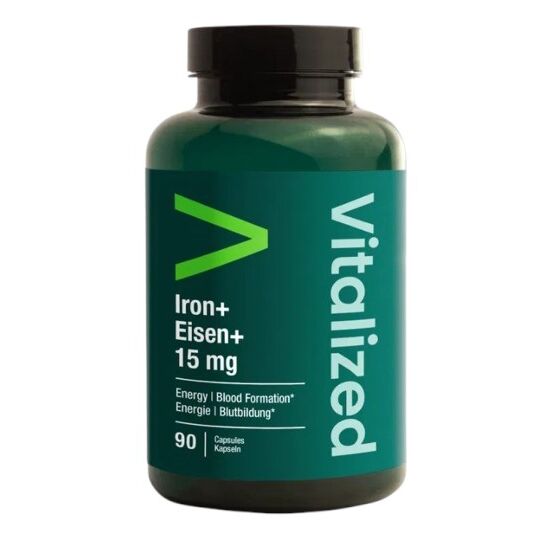 VITALIZED Iron+ (90 kapsler) - Viking Supplements