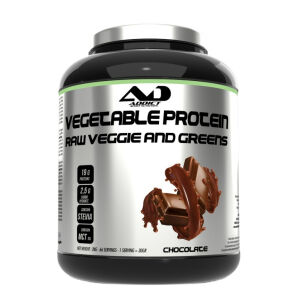 Vegetabilsk protein – rå grøntsager og grønne blade