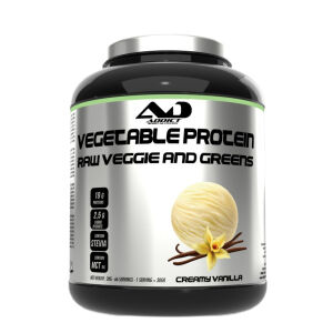 Vegetabilsk protein – rå grøntsager og grønne blade
