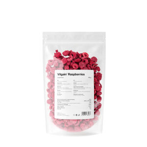 Vilgain frysetørrede hindbær (100 g) – Viking Supplements