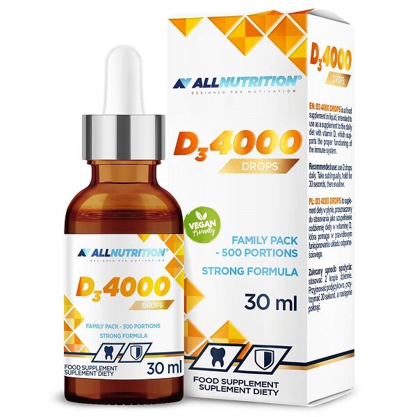D3-vitamin 4000 dråber – 30 ml – Viking Supplements