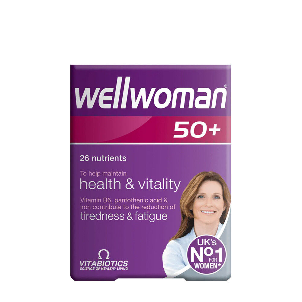 Vitabiotics Wellwoman 50+ (30 tabletter) - Viking Supplements