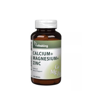 Vitaking CalMag-Zinc (kalcium + magnesium + zink) (100 tabletter) - Viking Supplements