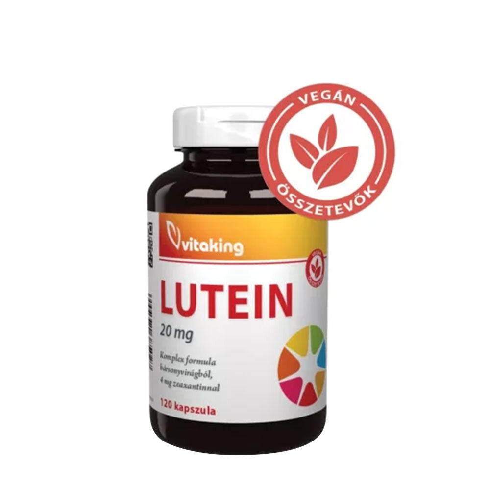 Vitaking Lutein 20 mg + 4 mg zeaxantin (120 kapsler) - Viking Supplements