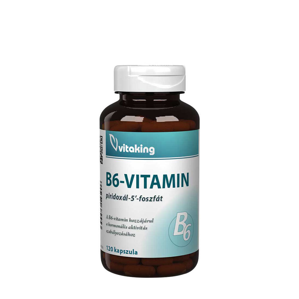 Vitaking Vitamin B6 (P5P) (120 kapsler) - Viking Supplements