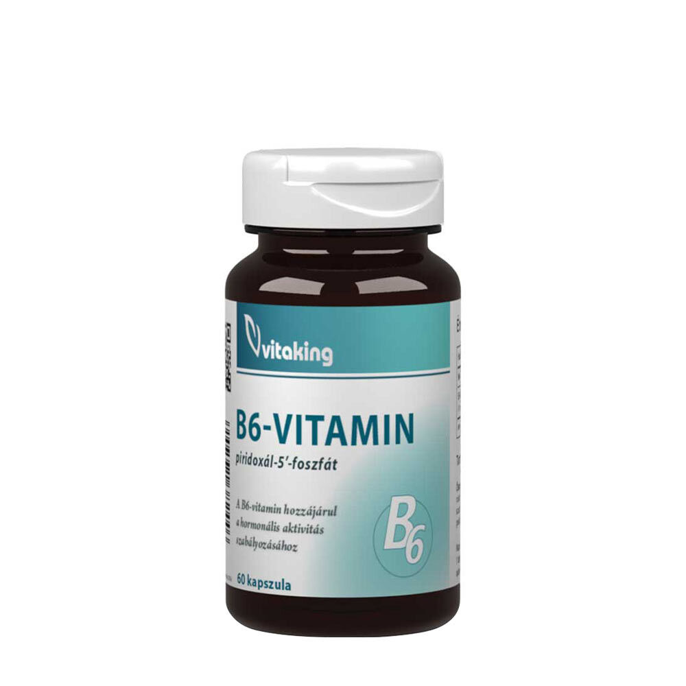 Vitaking Vitamin B6 (P5P) (60 kapsler) - Viking Supplements
