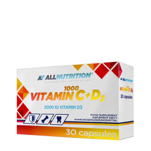 C-vitamin 1000 + D3 – 30 kapsler – Viking Supplements