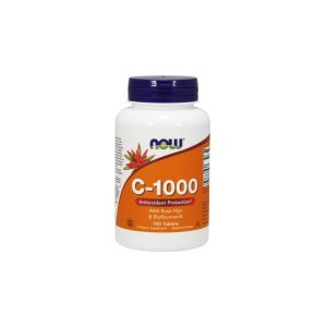 C-vitamin 1000 med hyben og bioflavonoider – 100 tabletter – Viking Supplements
