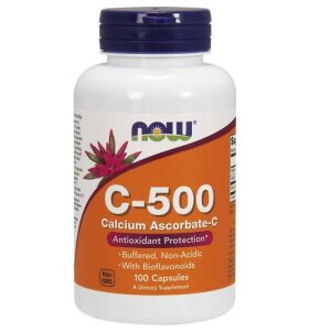 C-vitamin-500 – Calciumascorbat-C – 100 kapsler – Viking Supplements