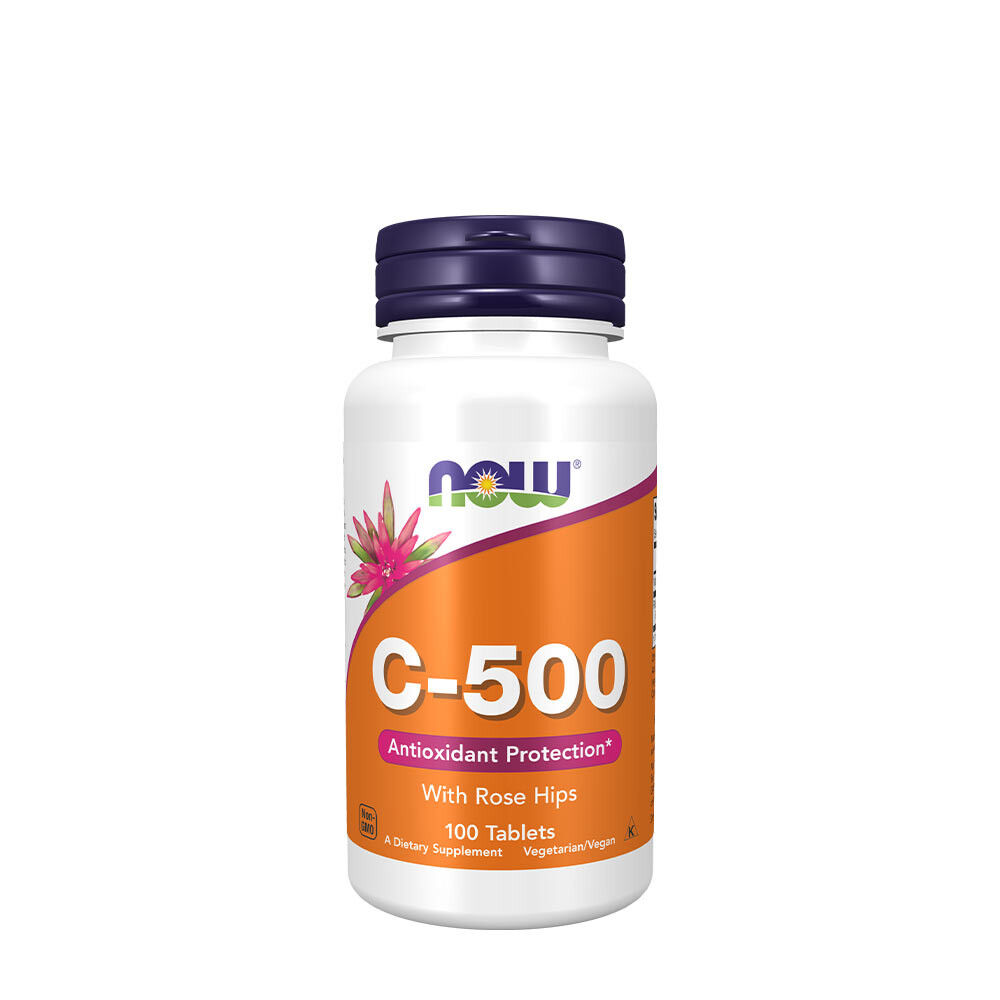 C-vitamin 500 med hyben – 100 tabletter – Viking Supplements