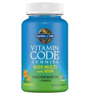 Vitamin Code Kids Multi med jern – gummibonbons