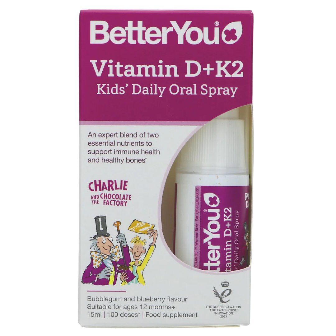 Vitamin D+K2 – daglig mundspray til børn