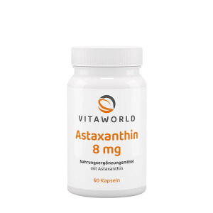 Vitaworld Astaxanthin 8 mg (60 kapsler) – Viking Supplements