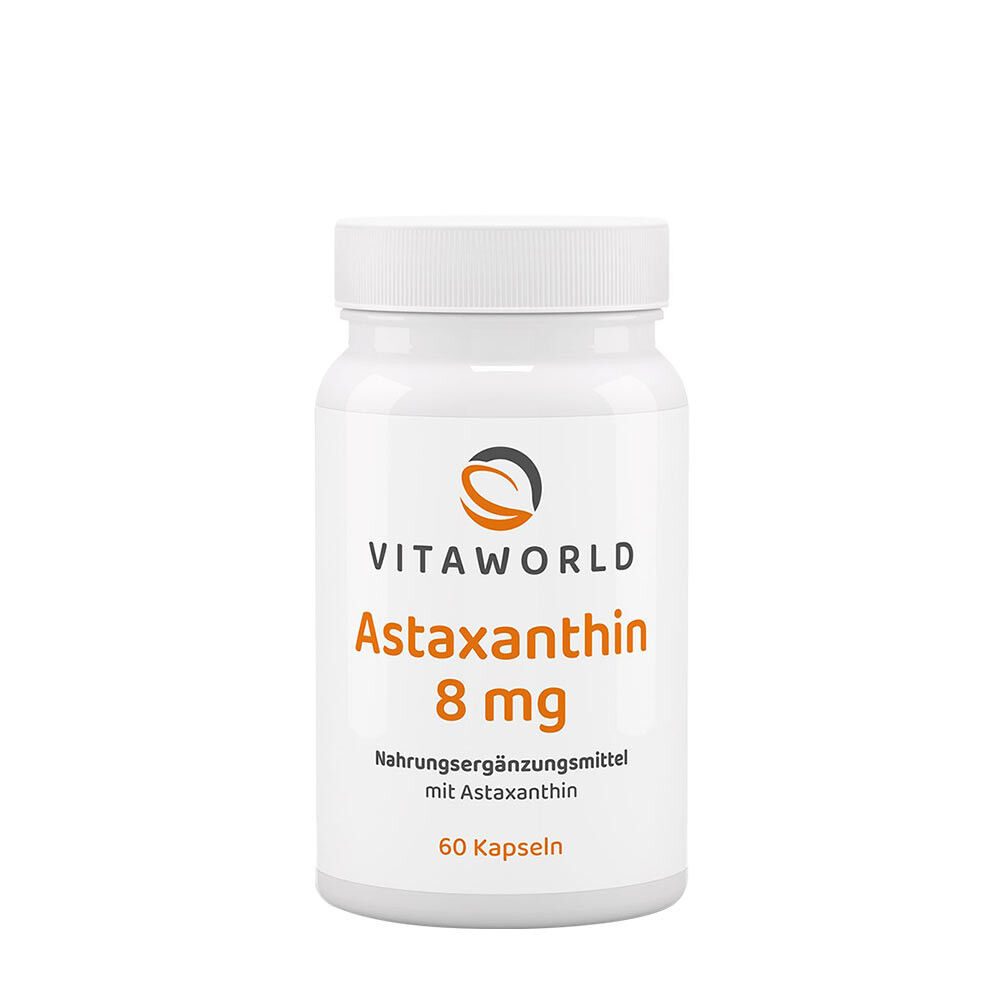 Vitaworld Astaxanthin 8 mg (60 kapsler) – Viking Supplements