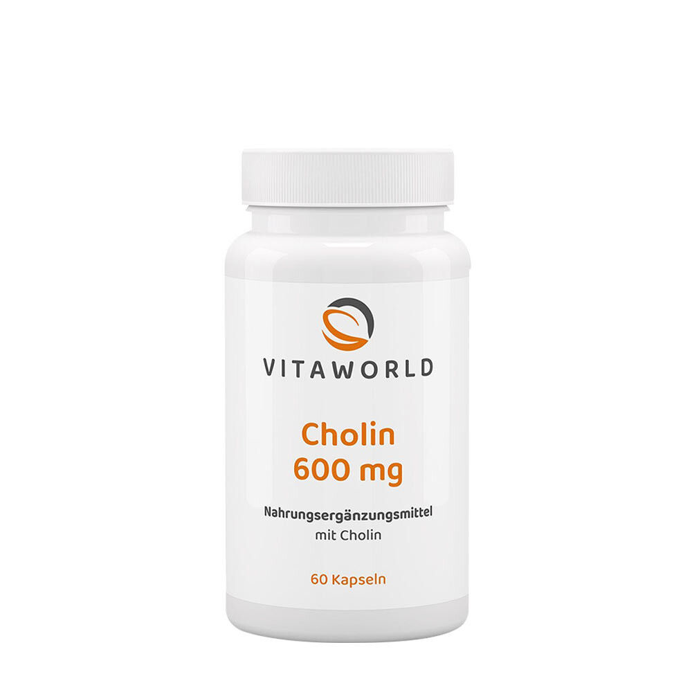 Vitaworld Cholin 600 mg (60 kapsler) - Viking Supplements