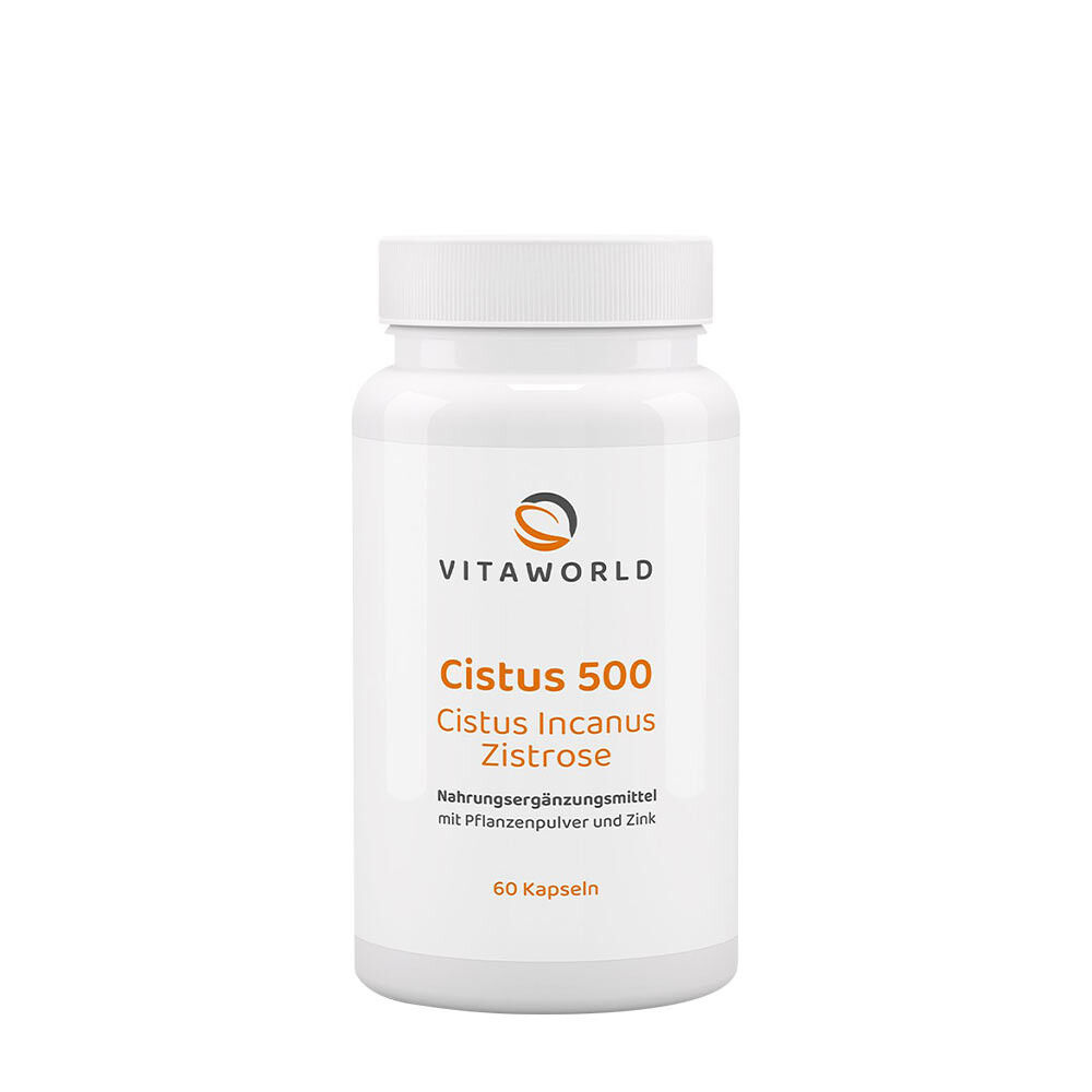 Vitaworld Cistus 500 (60 kapsler) - Viking Supplements