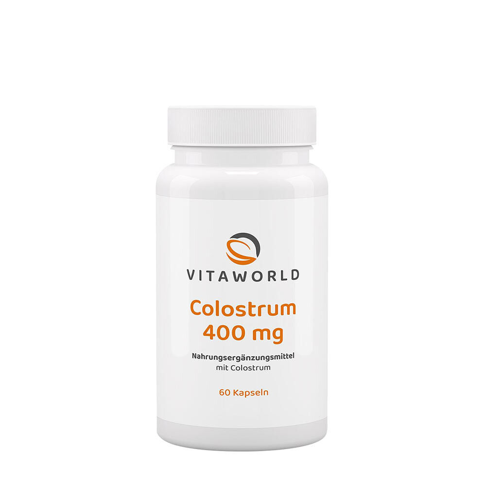 Vitaworld Colostrum 400 mg (60 kapsler) - Viking Supplements