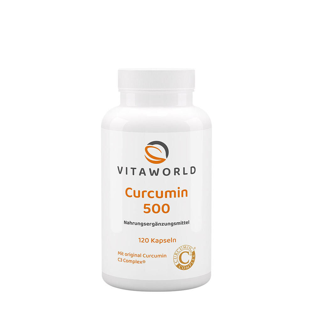 Vitaworld Curcumin 500 (120 kapsler) - Viking Supplements