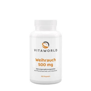 Vitaworld Frankincense 500 mg (120 kapsler) - Viking Supplements