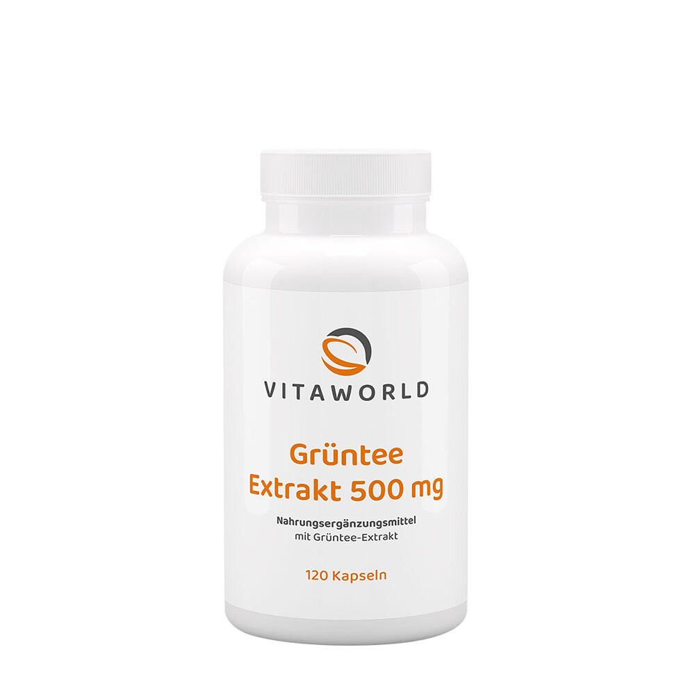 Vitaworld Grøn te-ekstrakt 500 mg (120 kapsler) - Viking Supplements