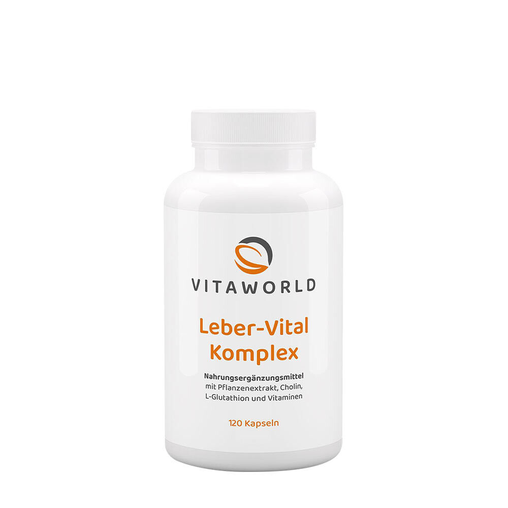Vitaworld Liver-Vital Complex (120 kapsler) - Viking Supplements