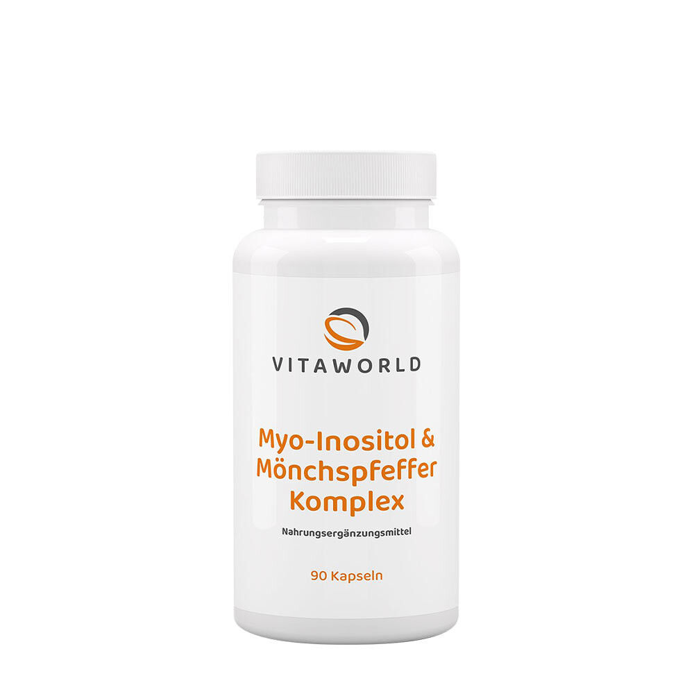 Vitaworld Myo-Inositol + Chaste Tree Complex (90 kapsler) - Viking Supplements