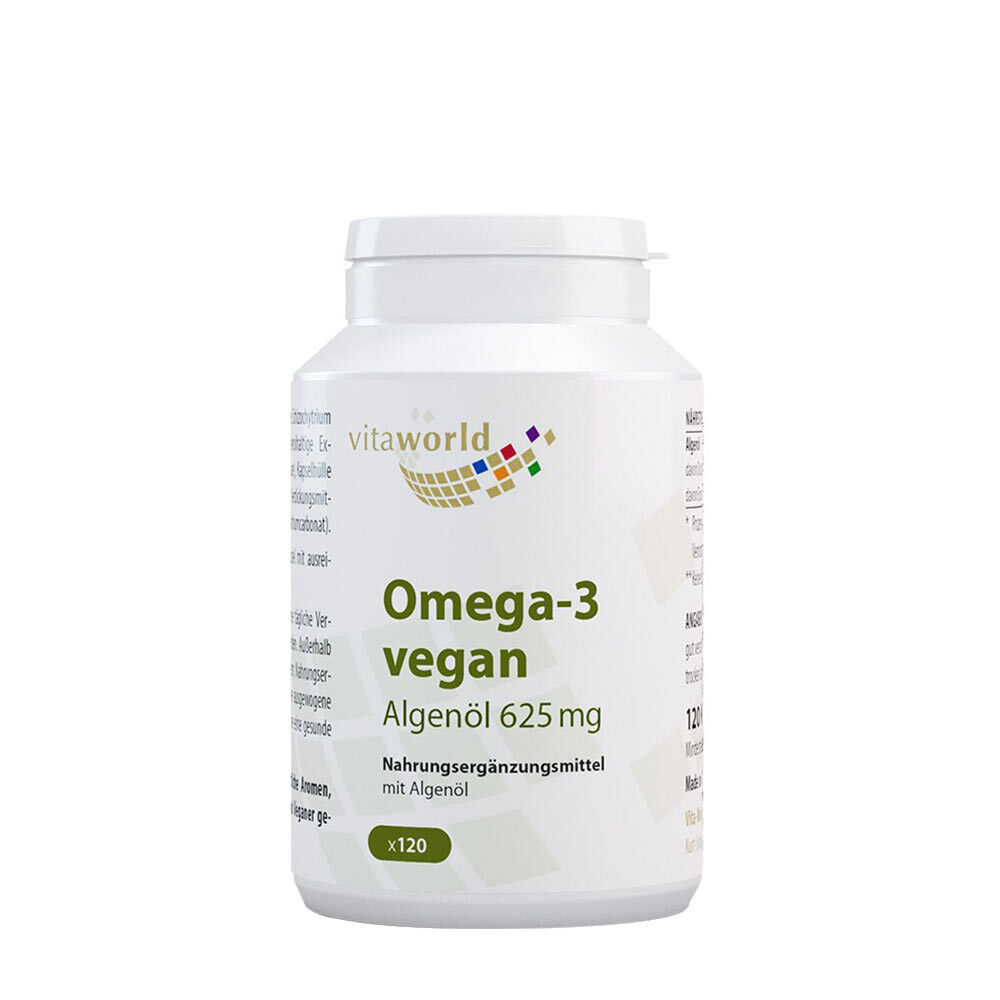 Vitaworld Omega 3 Vegan (120 kapsler)