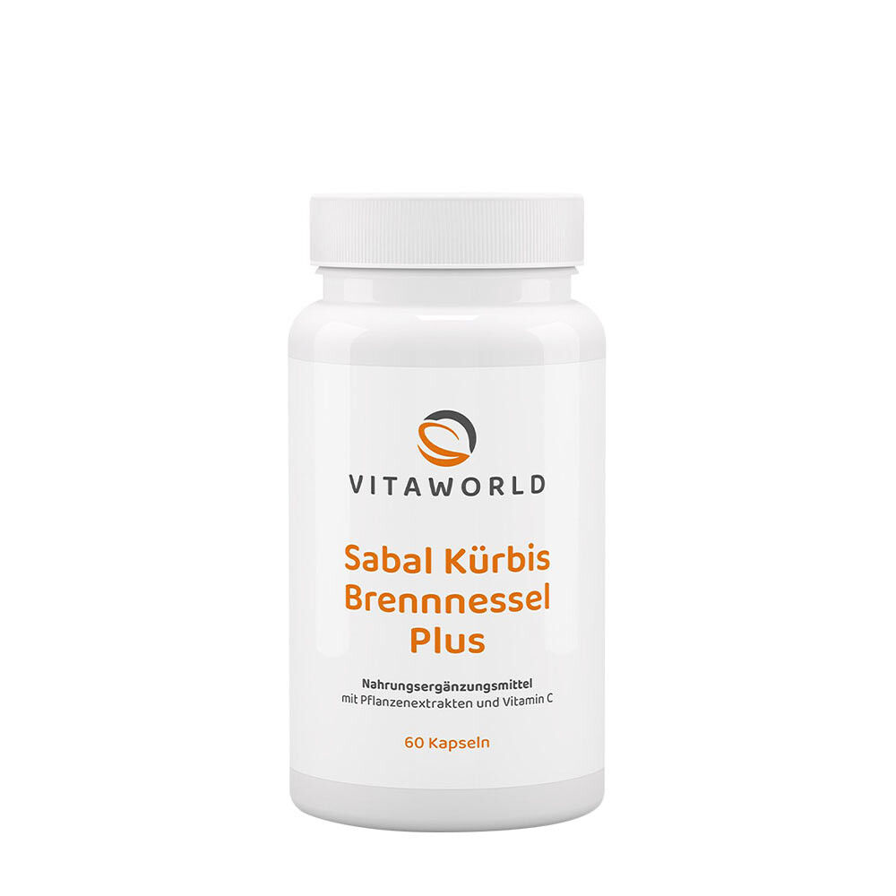 Vitaworld Sabal Pumpkin Nettle Plus (60 kapsler) - Viking Supplements
