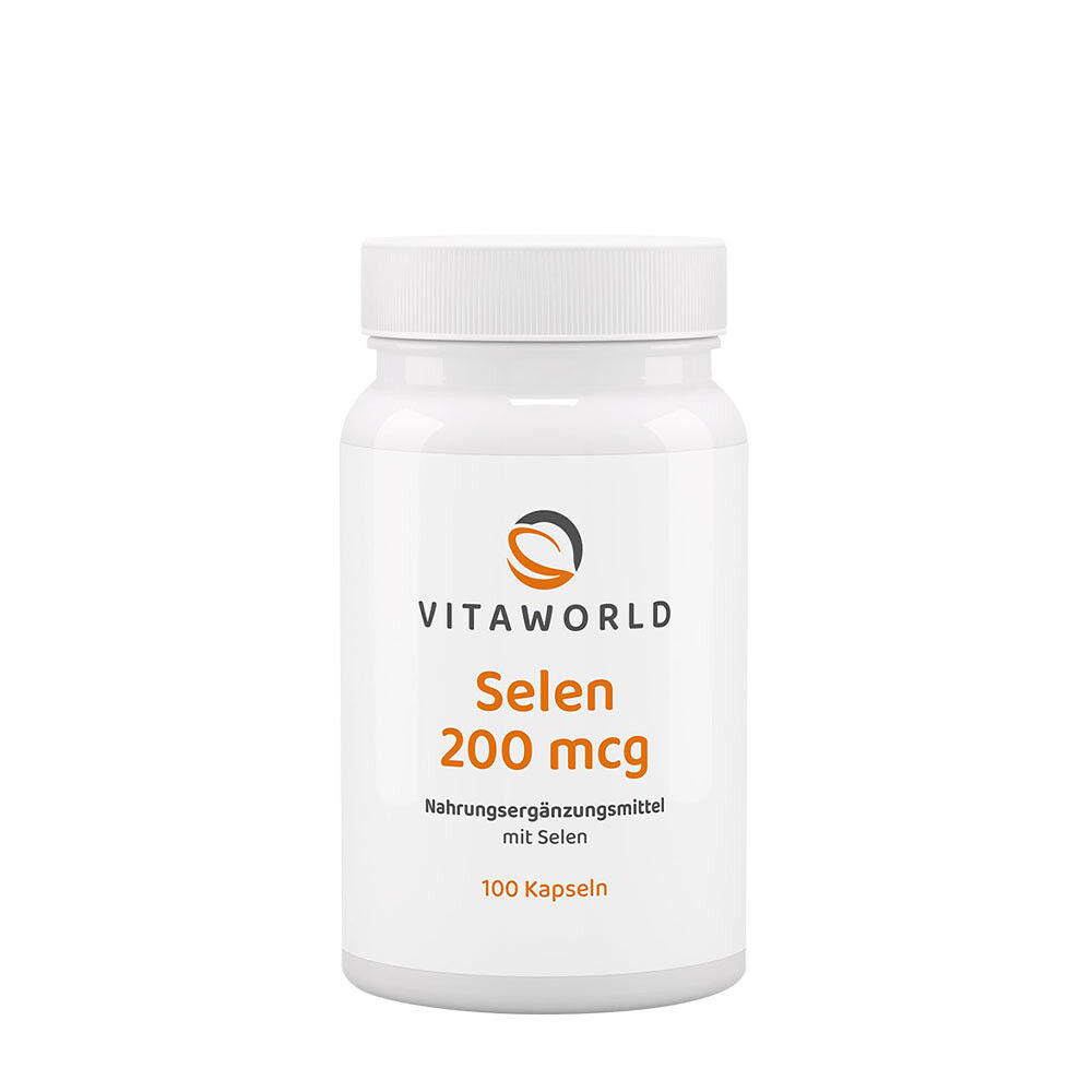 Vitaworld Selen 200 mcg (100 kapsler) - Viking Supplements