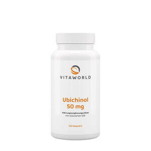 Vitaworld Ubiquinol 50 mg (120 Capsules) - Viking Supplements
