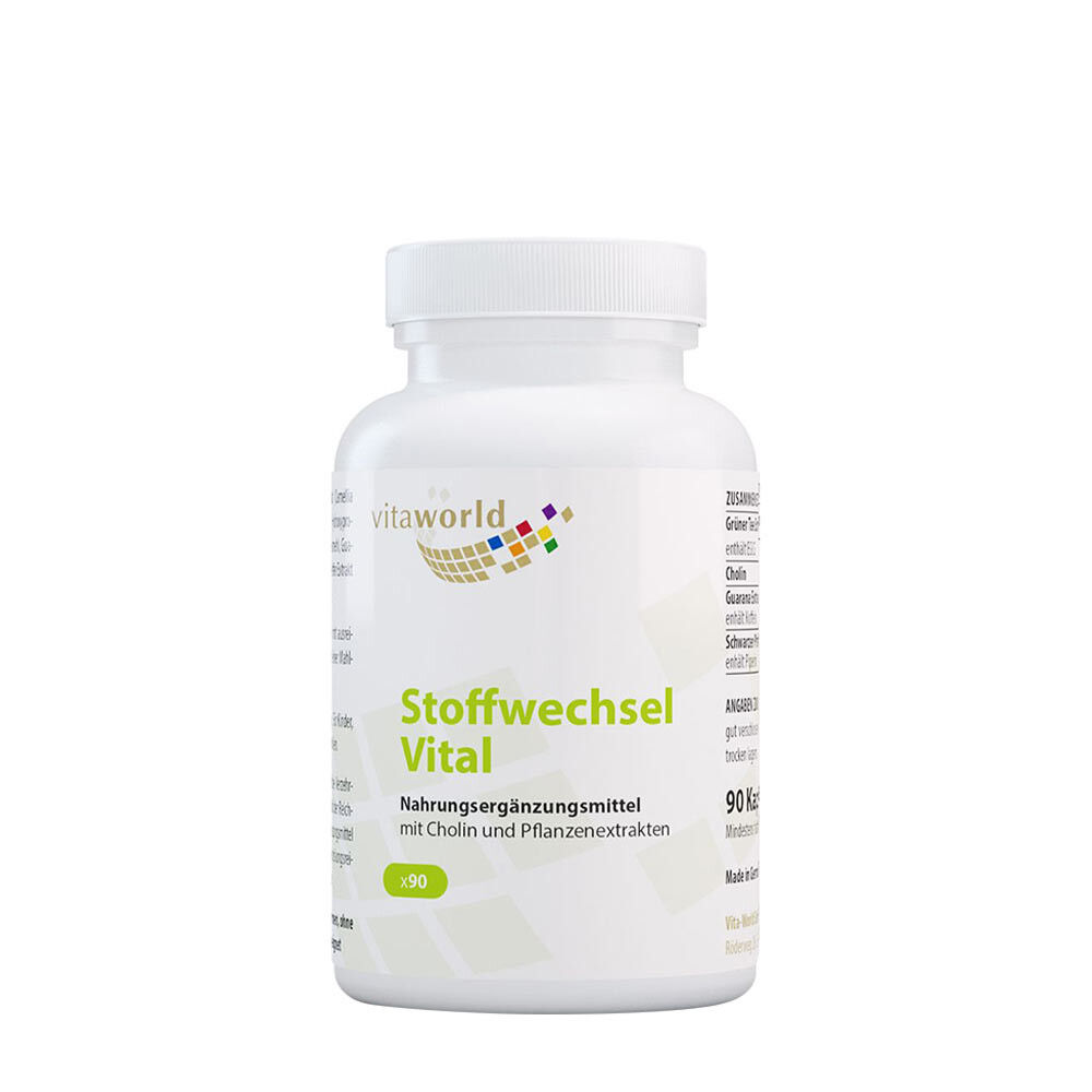 Vitaworld Vital Metabolism (90 kapsler) - Viking Supplements
