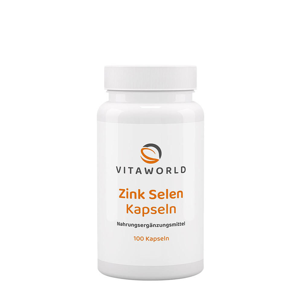Vitaworld Zink og Selen (100 kapsler) - Viking Supplements