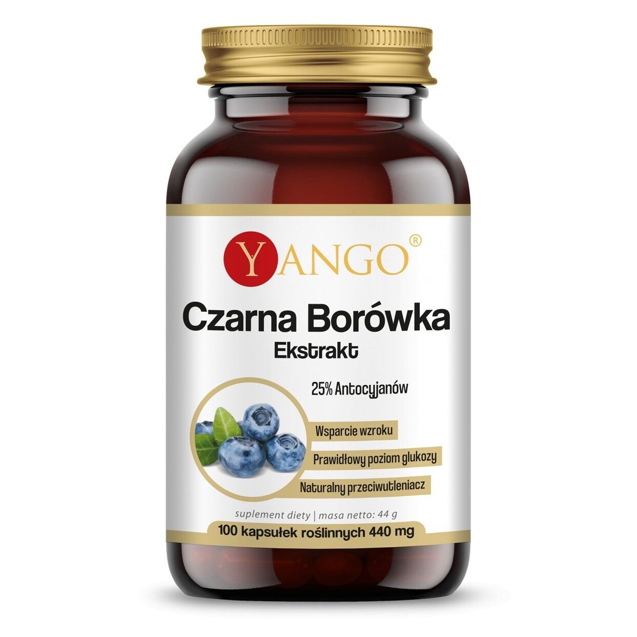 YANGO Black blueberry (100 caps) - Viking Supplements