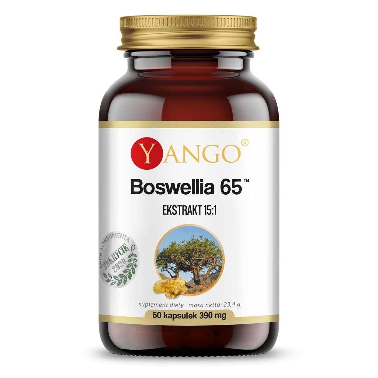 YANGO Boswellia 65 (60 kapsler) - Viking Supplements