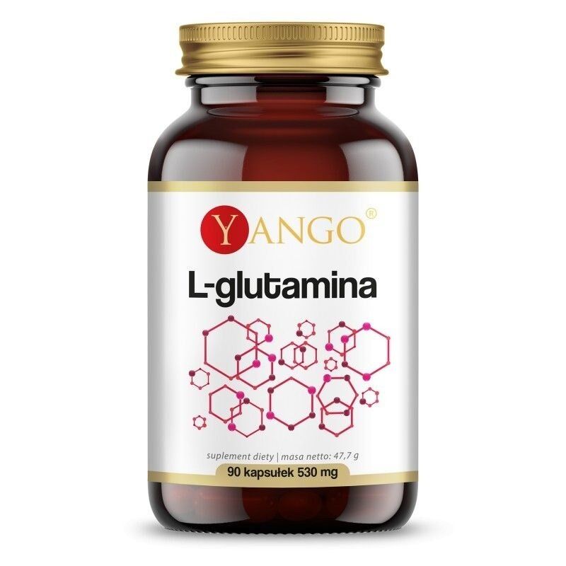 YANGO L-glutamin (90 kapsler) - Viking Supplements