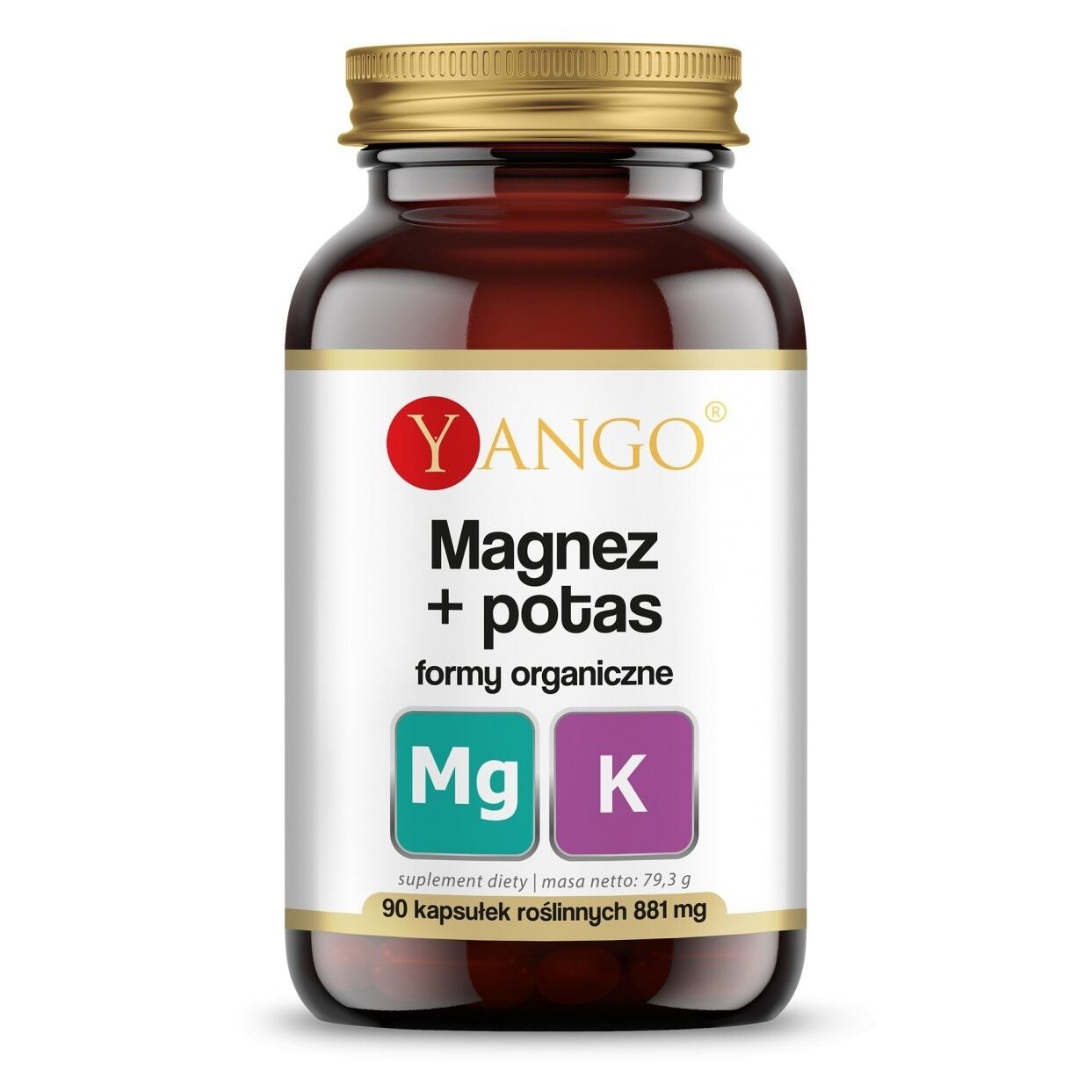 YANGO Magnesium + Kalium (90 kapsler) - Viking Supplements
