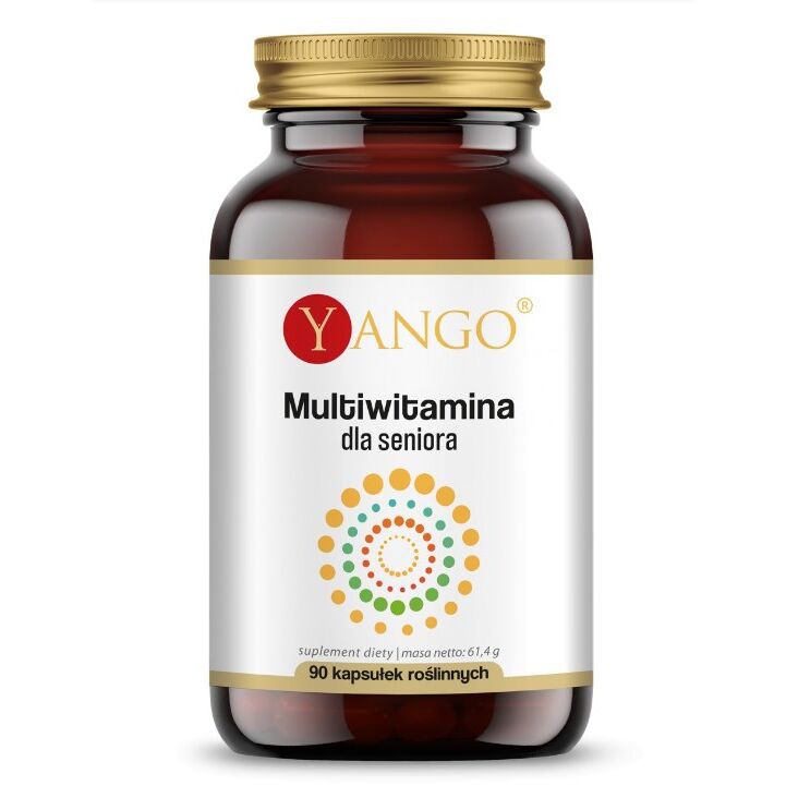 YANGO Multivitamin til ældre (90 kapsler) - Viking Supplements